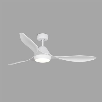 FARO 33346 - LED Stropni ventilator POLARIS LED/18W/230V bijela pr. 132 cm + daljinski upravljač