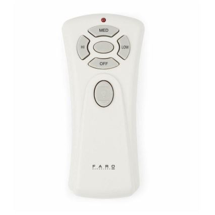 FARO 33370DC - Stropni ventilator LANTAU smeđa/mat krom pr. 132 cm + daljinski upravljač