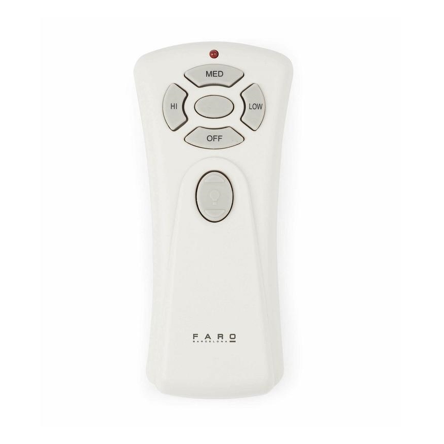 FARO 33370DC - Stropni ventilator LANTAU smeđa/mat krom pr. 132 cm + daljinski upravljač