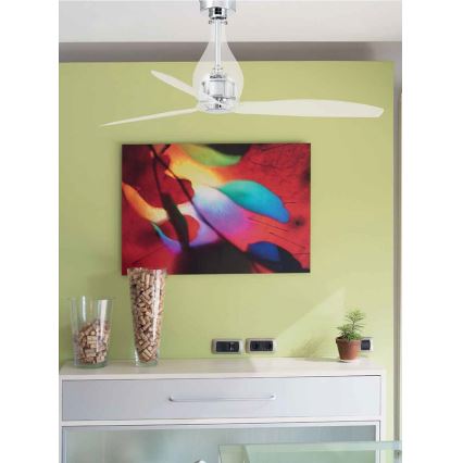 FARO 33382 - Stropni ventilator MINI ETERFAN pr. 128 cm + daljinski upravljač