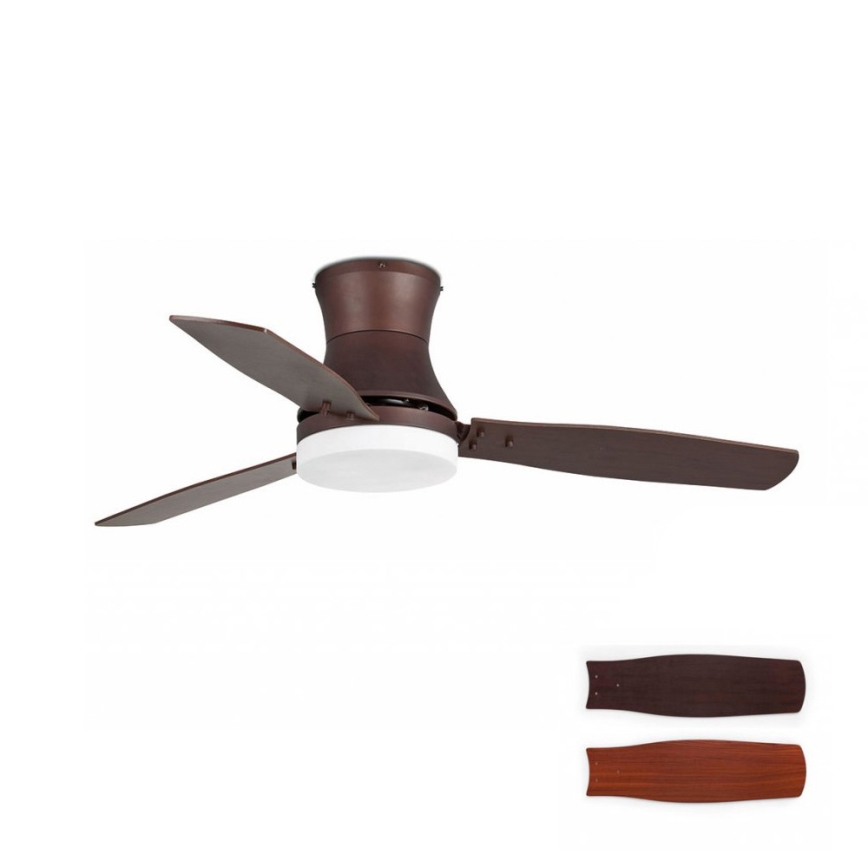 FARO 33386 - Stropni ventilator TONSAY 2xE27/15W/230V + daljinski upravljač