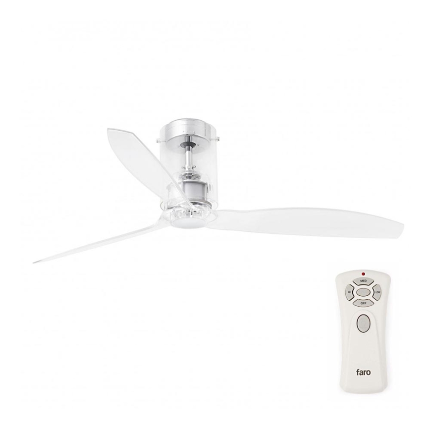 FARO 33393 - Stropni ventilator MINI TUBE FAN pr. 128 cm + daljinski upravljač
