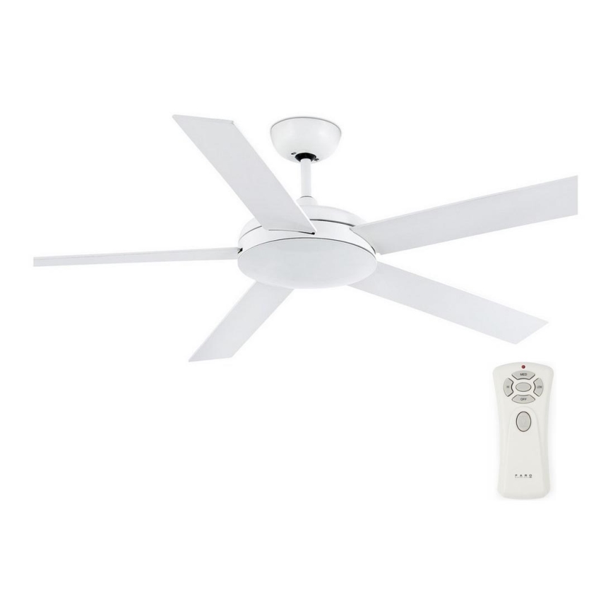 FARO 33420 - Stropni ventilator NOVA bijela/smeđa