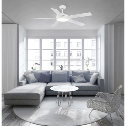 FARO 33420 - Stropni ventilator NOVA bijela/smeđa