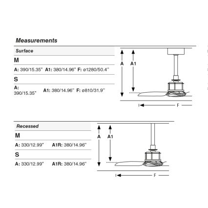 FARO 33428WT - Stropni ventilator JUST FAN S Ø 81 cm smeđa/mesing Wi‑Fi Tuya + daljinski upravljač
