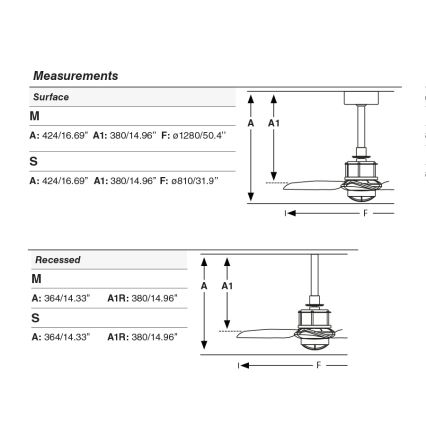 FARO 33428WT1N - LED stropni ventilator JUST FAN s prigušivim LED osvjetljenjem/16W/230V, Ø 81 cm, smeđa/mesing, Wi-Fi Tuya + daljinski upravljač
