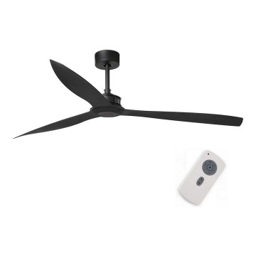 FARO 33432 - Stropni ventilator JUST FAN XL pr. 178 cm crna + daljinski upravljač