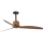 FARO 33435WT - Stropni ventilator WEAVER M Ø 128 cm smeđa/crna Wi-Fi Tuya + daljinski upravljač