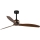 FARO 33451WT - Stropni ventilator COPPER FAN M, promjer 128 cm, smeđa/crna, Wi-Fi Tuya + daljinski upravljač