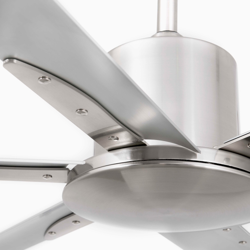 FARO 33465A - Stropni ventilator ANDROS XL mat krom pr. 213 cm + daljinski upravljač
