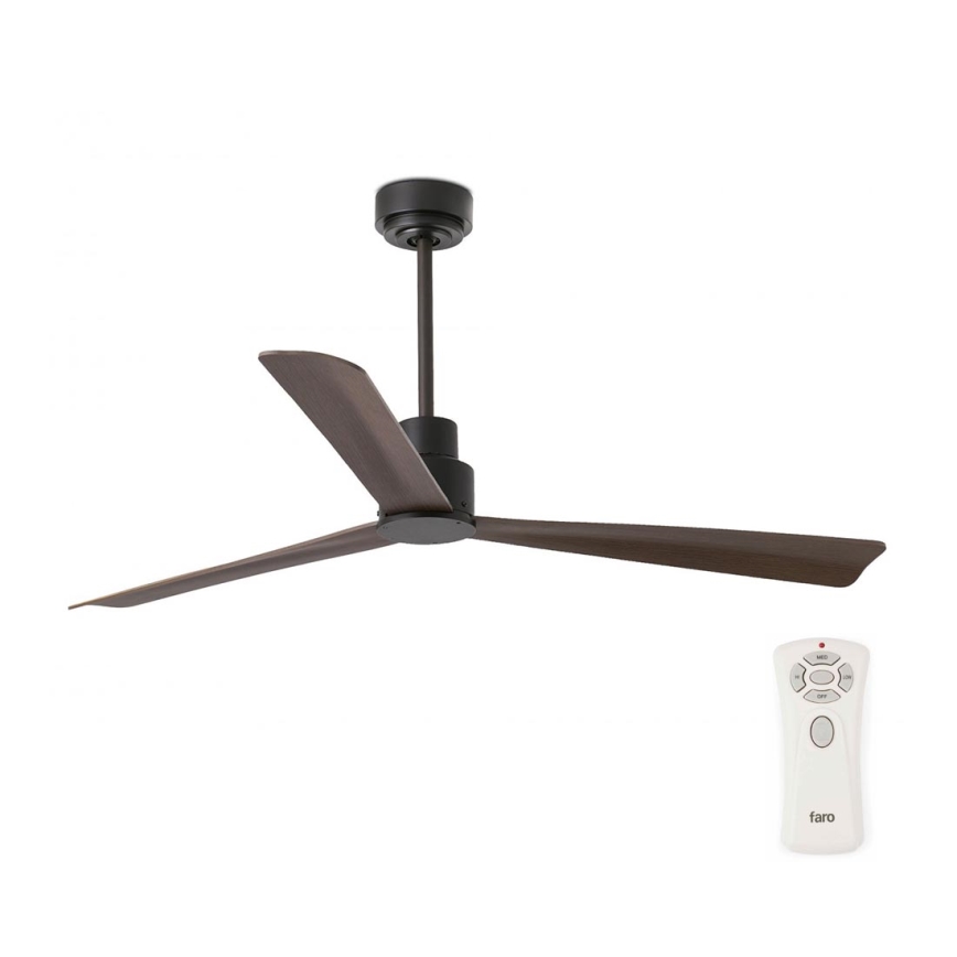 FARO 33478 - Stropni ventilator NASSAU pr. 128 cm + daljinski upravljač
