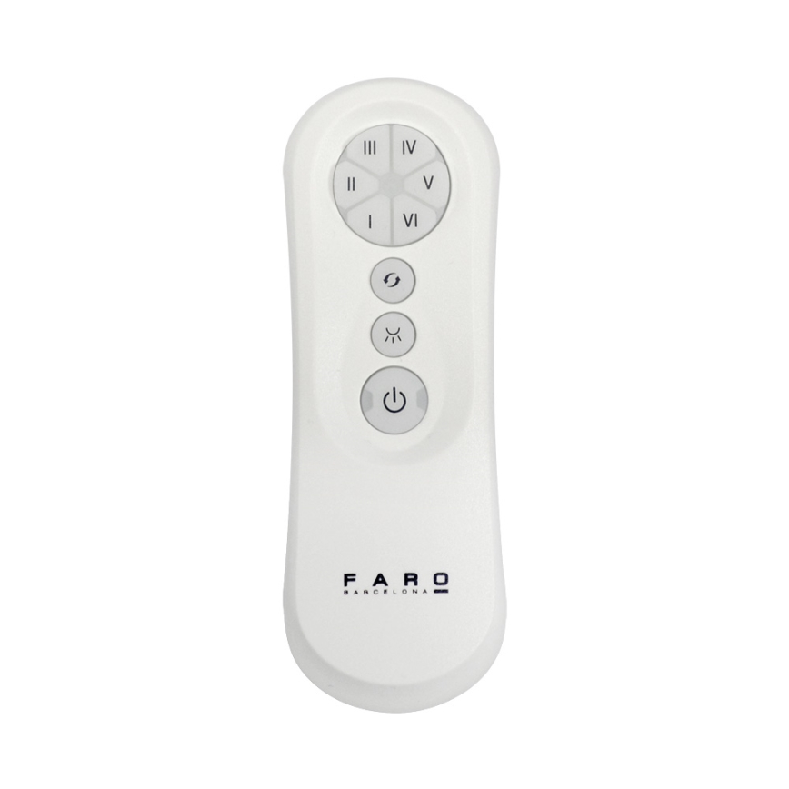 FARO 33487 - Stropni ventilator NASSAU pr. 128 cm + daljinski upravljač