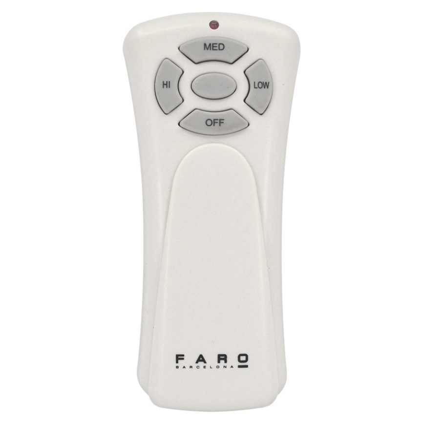FARO 33516DC- Stropni ventilator LANTAU crna/smeđa pr. 132 cm + daljinski upravljač
