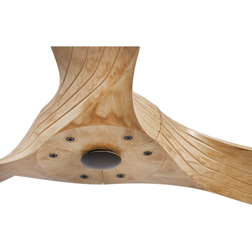 FARO 33519 - Stropni ventilator MOREA smeđa pr. 152 cm + daljinski upravljač