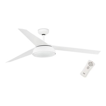 FARO 33549 - LED Prigušivi stropni ventilator VULCANO LED/25W/230V bijela pr. 152 cm + daljinski upravljač