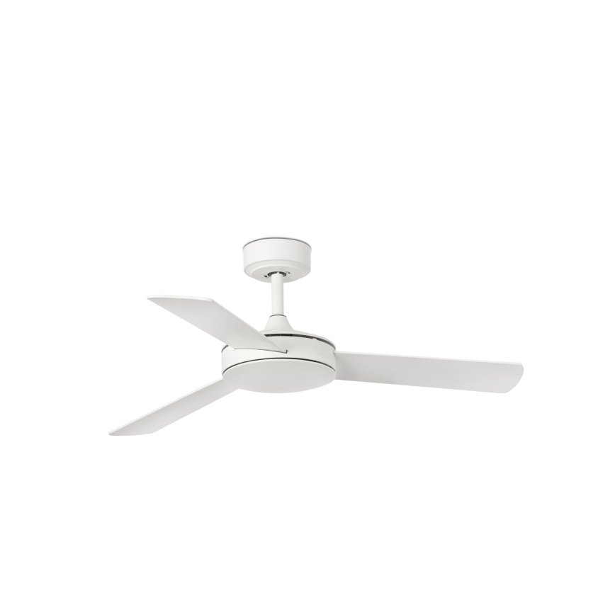 FARO 33603DCWT - Stropni ventilator MINI MALLORCA S smeđa/bijela pr. 106 cm Wi-Fi Tuya + daljinski upravljač