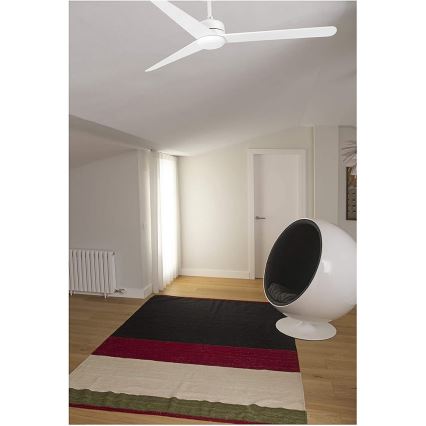 FARO 33721 - Stropni ventilator NU bijeli + daljinski upravljač