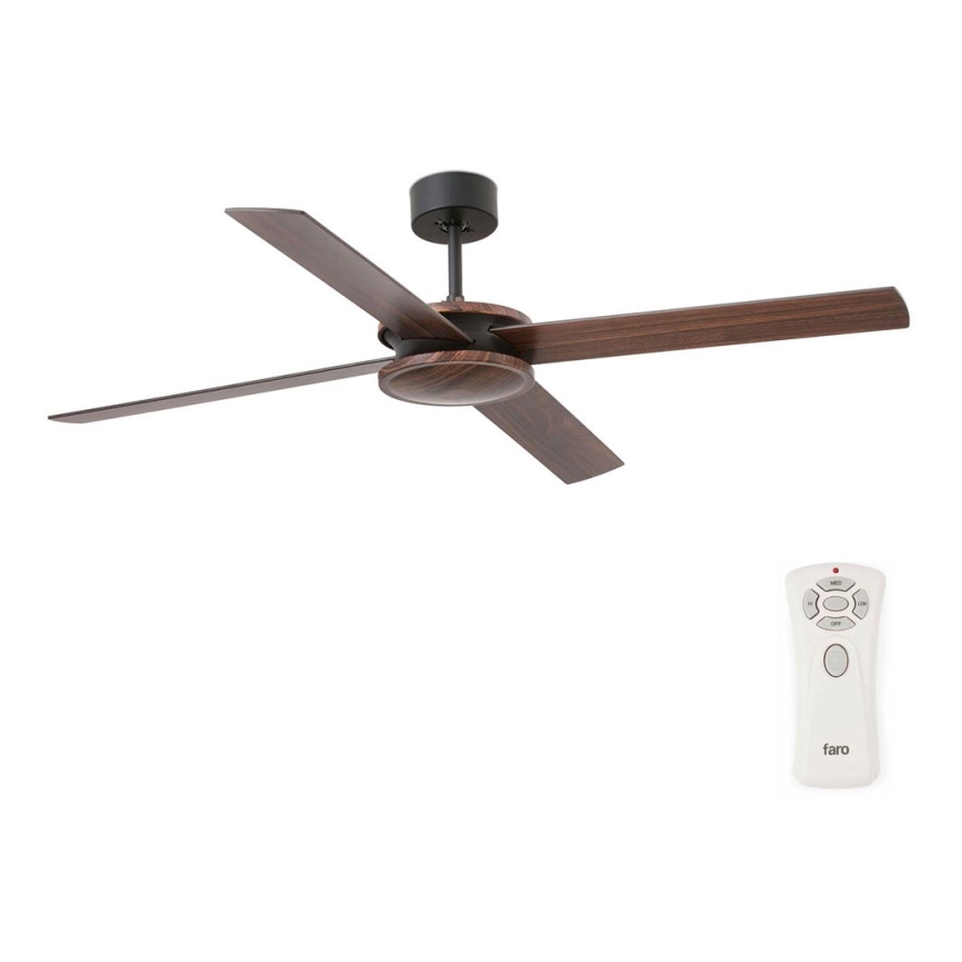 FARO 33724 - Stropni ventilator POLEA pr. 132 cm + daljinski upravljač