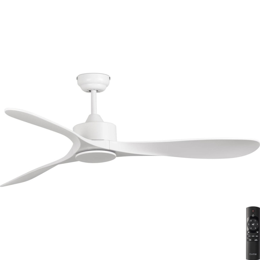 FARO 33750DC - Stropni ventilator LUZON L bijela + daljinski upravljač