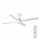 FARO 33756 - LED Stropni ventilator FRASER LED/16W/230V bijela pr. 120 cm + daljinski upravljač