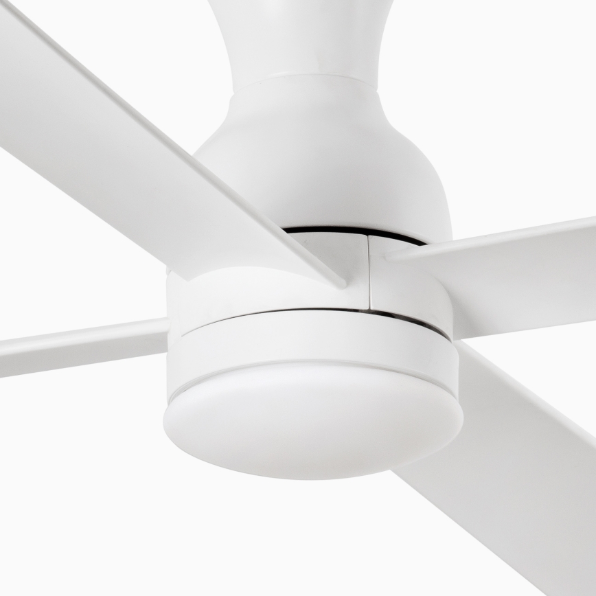 FARO 33756WT - LED Stropni ventilator FRASER XL LED/16W/230V bijela pr. 120 cm Wi-Fi Tuya + daljinski upravljač