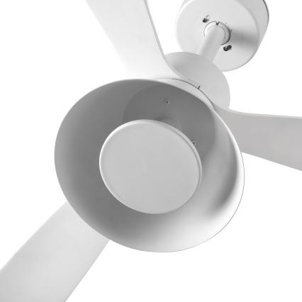 FARO 33760WT-22 - LED Prigušivi stropni ventilator AMELIA L CONE LED/20W/230V 2700/3500/5000K bijela pr. 132 cm Wi-Fi Tuya + daljinski upravljač