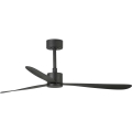 FARO 33761WT - Stropni ventilator AMELIA L crna pr. 132 cm Wi-Fi Tuya + daljinski upravljač