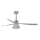 FARO 33762WT-24 - LED Prigušivi stropni ventilator AMELIA L CONE LED/20W/230V 2700/3500/5000K siva pr. 132 cm Wi-Fi Tuya + daljinski upravljač