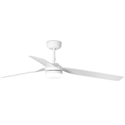 FARO 33814WP-20 - LED Prigušivi stropni ventilator PUNT M LED/24W/230V 3000K/4200K/6500K bijela pr. 130 cm SMART + daljinski upravljač