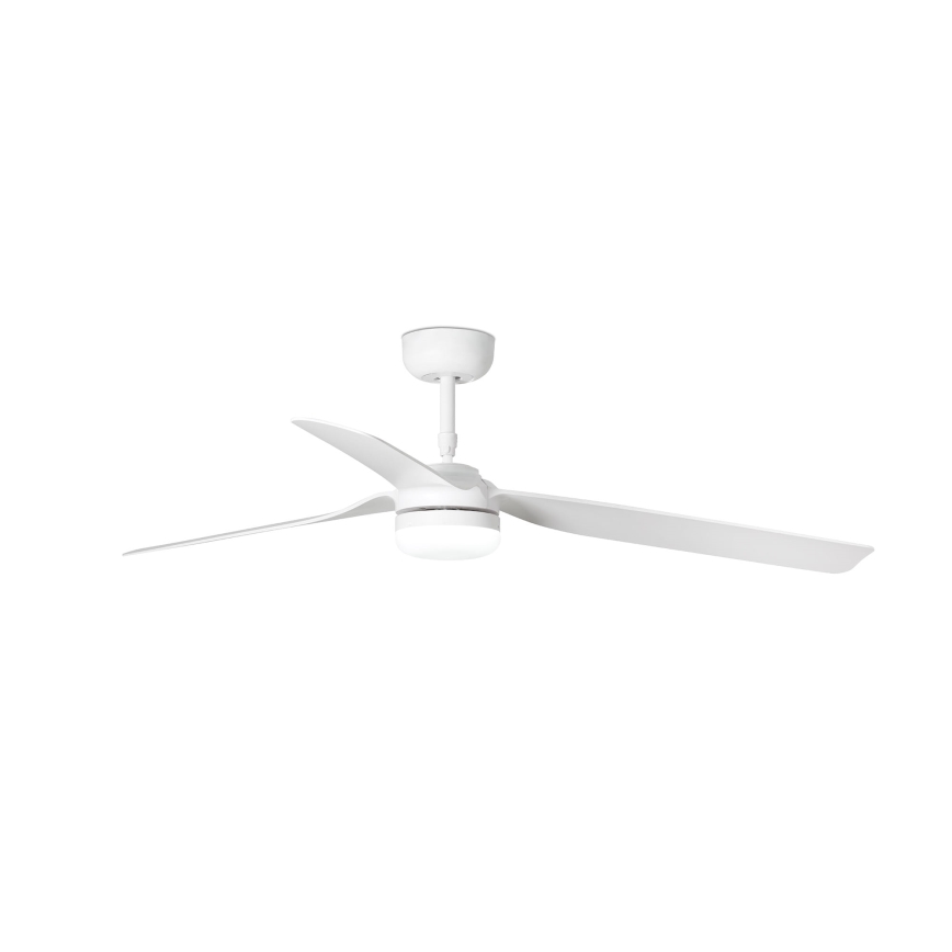 FARO 33814WT-20 - LED Prigušivi stropni ventilator PUNT M LED/18W/230V 3000/4200/6500K bijela pr. 132 cm Wi-Fi Tuya + daljinski upravljač