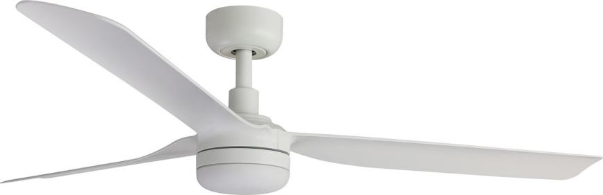 FARO 33814WT-20 - LED Prigušivi stropni ventilator PUNT M LED/18W/230V 3000/4200/6500K bijela pr. 132 cm Wi-Fi Tuya + daljinski upravljač