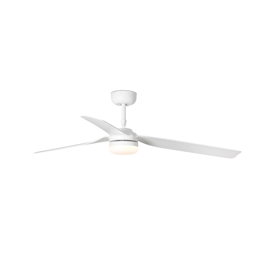 FARO 33814WT-20 - LED prigušivi stropni ventilator PUNT M LED/18W/230V 2700/3000/4000K bijela Ø 132 cm Wi-Fi Tuya + daljinski upravljač