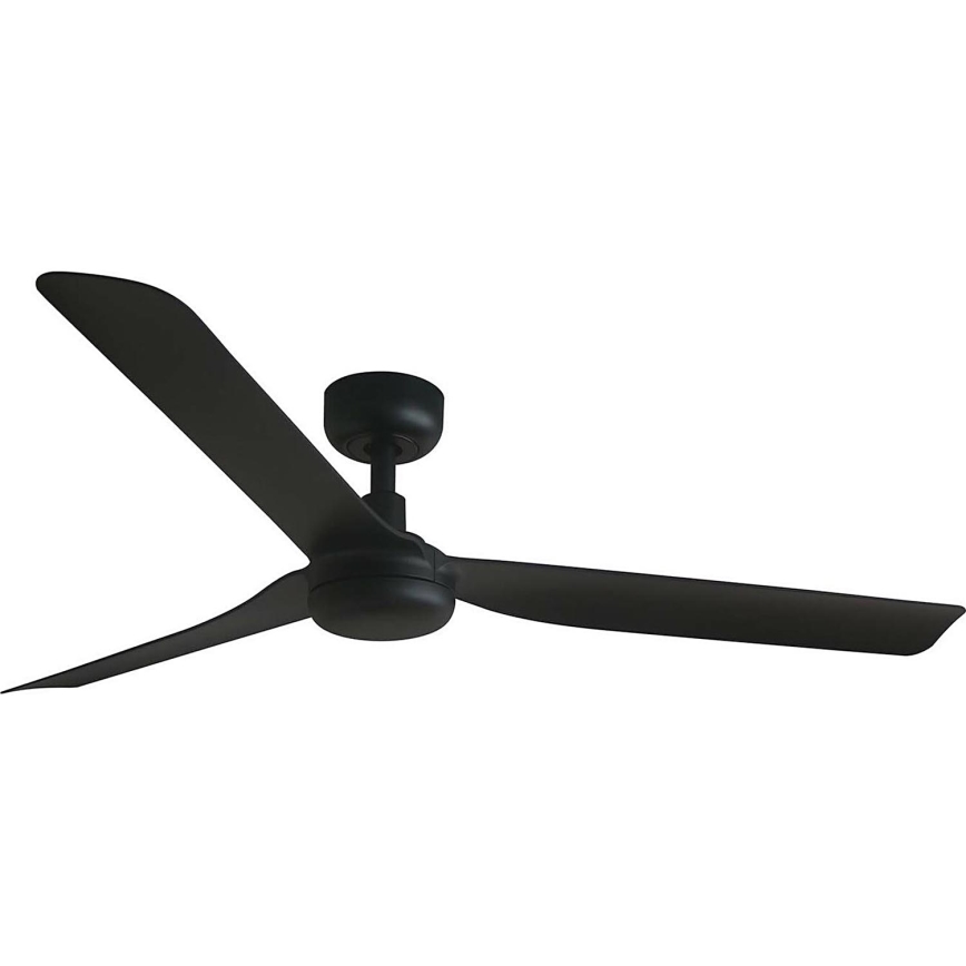 FARO 33815WT - Stropni ventilator PUNT M crna pr. 132 cm Wi-Fi Tuya + daljinski upravljač