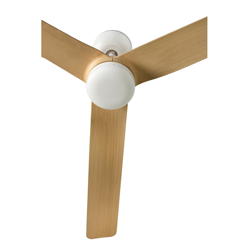 FARO 33816-20 - LED Stropni ventilator PUNT LED/18W/230V Wi-Fi smeđa/crna + daljinski upravljač