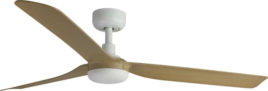 FARO 33816WT - Stropni ventilator PUNT M smeđa/bijela pr. 132 cm Wi-Fi Tuya + daljinski upravljač