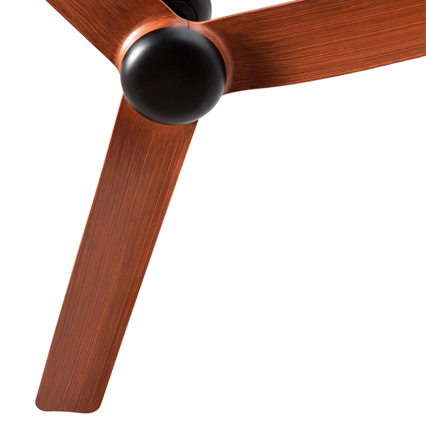 FARO 33817 - Stropni ventilator PUNT smeđa/crna pr. 130 cm + daljinski upravljač
