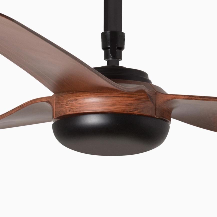 FARO 33817 - Stropni ventilator PUNT smeđa/crna pr. 130 cm + daljinski upravljač