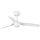FARO 33820WT-1TW - LED prigušivi stropni ventilator MINI PUNT s LED/10W/230V 2700/3000/4000K, bijeli, promjer 90 cm, Wi-Fi Tuya + daljinski upravljač