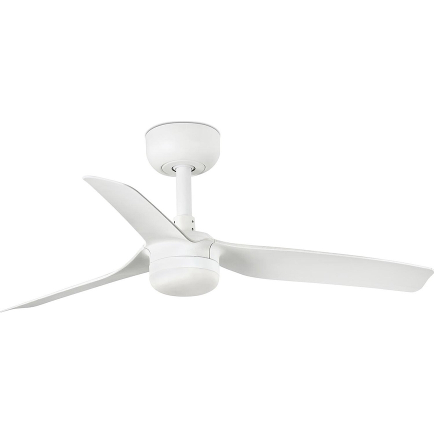 FARO 33820WT-1TW - LED Prigušivi stropni ventilator MINI PUNT S LED/10W/230V 2700/4000/6000K bijela pr. 90 cm Wi-Fi Tuya + daljinski upravljač