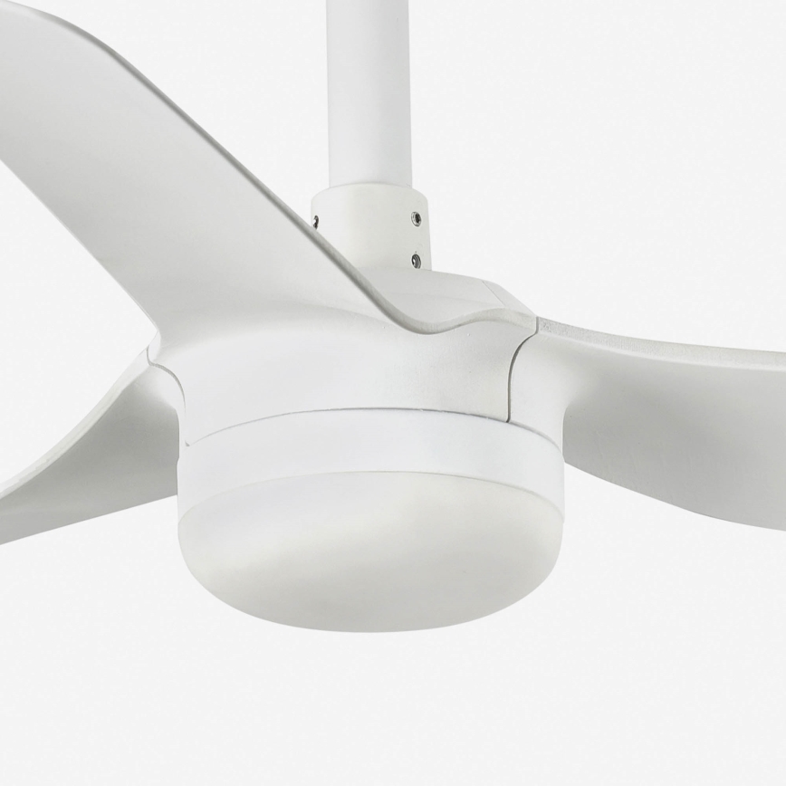 FARO 33820WT-1TW - LED prigušivi stropni ventilator MINI PUNT s LED/10W/230V 2700/3000/4000K, bijeli, promjer 90 cm, Wi-Fi Tuya + daljinski upravljač