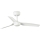 FARO 33820WT - Stropni ventilator MINI PUNT S bijela pr. 90 cm Wi-Fi Tuya + daljinski upravljač