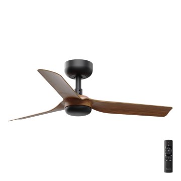 FARO 33823 - Stropni ventilator MINI PUNT S smeđa/crna pr. 90 cm + daljinski upravljač