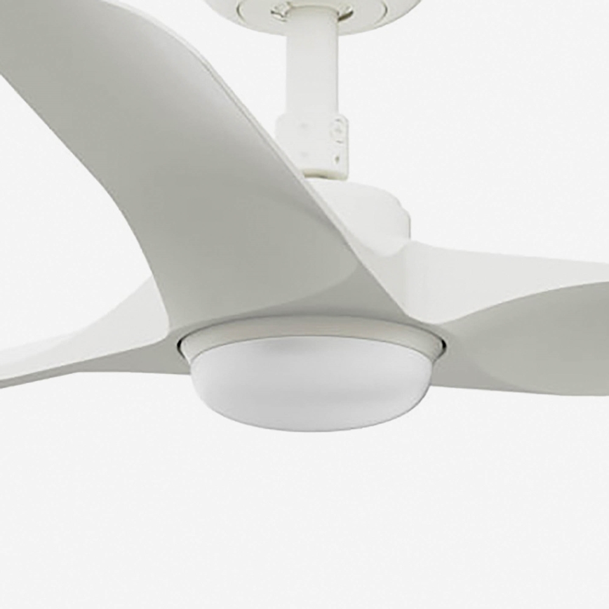 FARO 33824WT-1TW - LED Prigušivi stropni ventilator HEY S LED/10W/230V 2700/4000/6000K bijela pr. 90 cm Wi-Fi Tuya + daljinski upravljač
