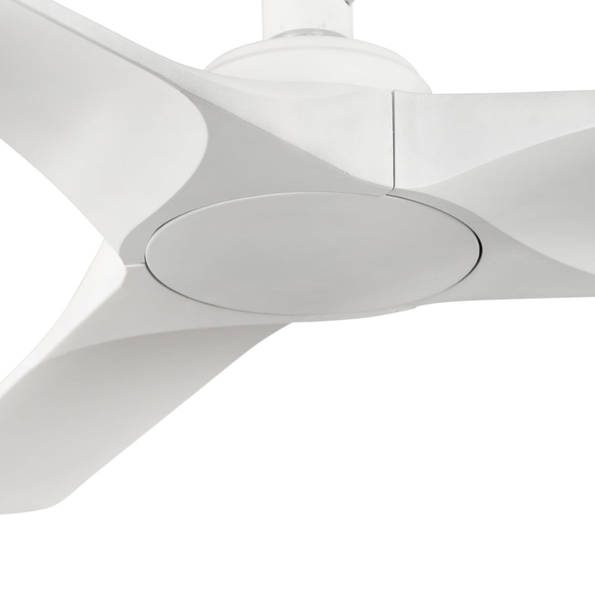 FARO 33824WT - Stropni ventilator HEY S bijela pr. 90 cm Wi-Fi Tuya + daljinski upravljač