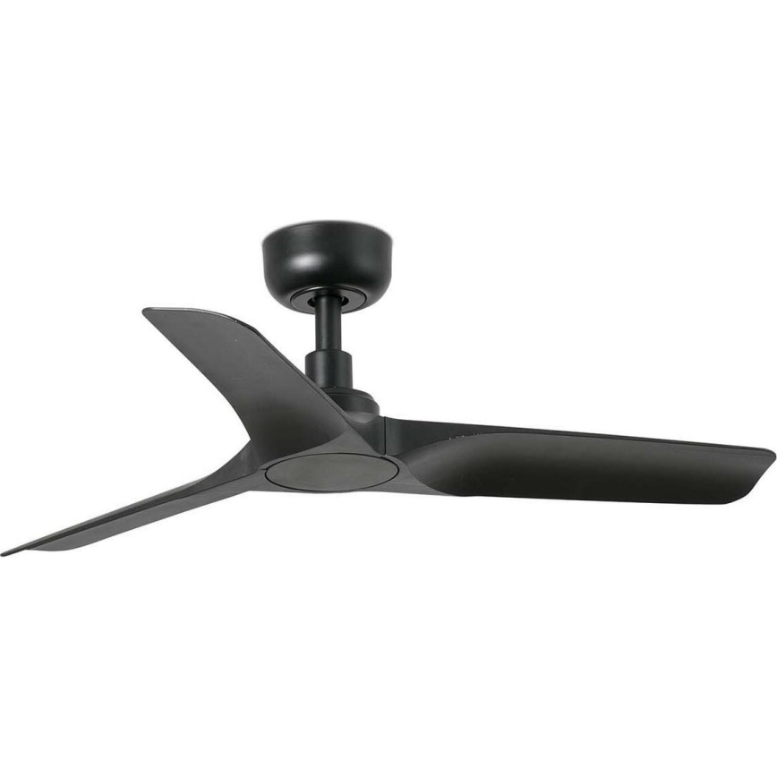 FARO 33825WT - Stropni ventilator HEY S crna pr. 90 cm Wi-Fi Tuya + daljinski upravljač