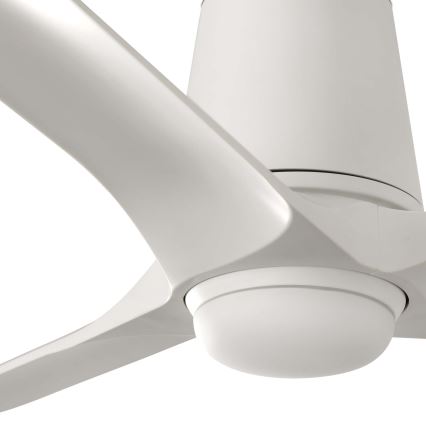FARO 33826-1TW - LED stropni ventilator HEY TUB s mogućnošću prigušivanja LED/10W/230V 2700/3000/4000K bijeli, promjer 90 cm + daljinski upravljač