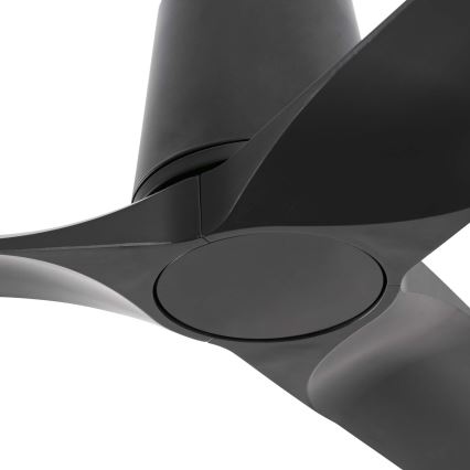 FARO 33827 - Stropni ventilator HEY TUB S crna pr. 90 cm + daljinski upravljač