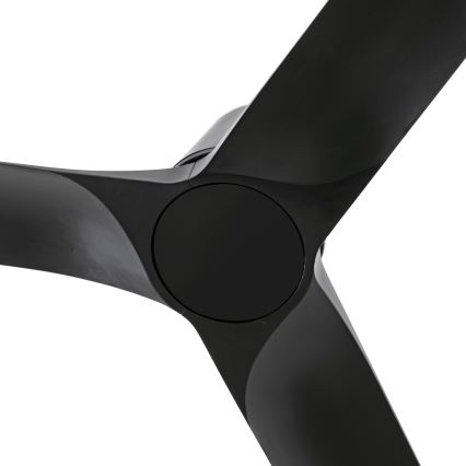 FARO 33827 - Stropni ventilator HEY TUB S crna pr. 90 cm + daljinski upravljač