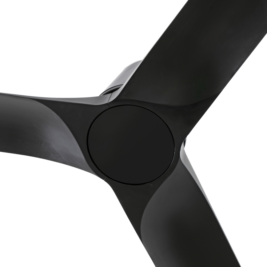 FARO 33827 - Stropni ventilator HEY TUB S crna pr. 90 cm + daljinski upravljač