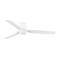 FARO 33828 - Stropni ventilator PUNT TUB M bijela pr. 130 cm + daljinski upravljač